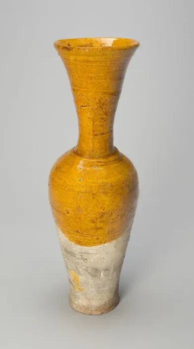 Framed Print : Vase with Trumpet-Shaped Mouth, Liao dynasty (907-1124), 11th century. Creator: Unknown Framed Print : Vase with Trumpet-Shaped Mouth, Liao dynasty (907-1124), 11th century. Creator: Unknown