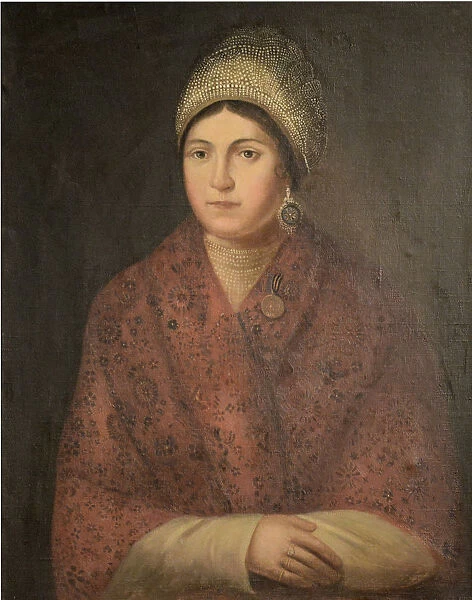 Vasilisa Kozhina. Found in the Collection of State Museum of Leo Tolstoy, Moscow