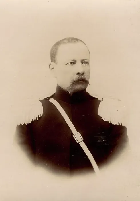 Framed Print : Vasily Ivanovich Yanenko - commander of the Krasnoyarsk Mounted Cossack Hundred. 1890. Creator: Unknown Framed Print : Vasily Ivanovich Yanenko - commander of the Krasnoyarsk Mounted Cossack Hundred. 1890. Creator: Unknown