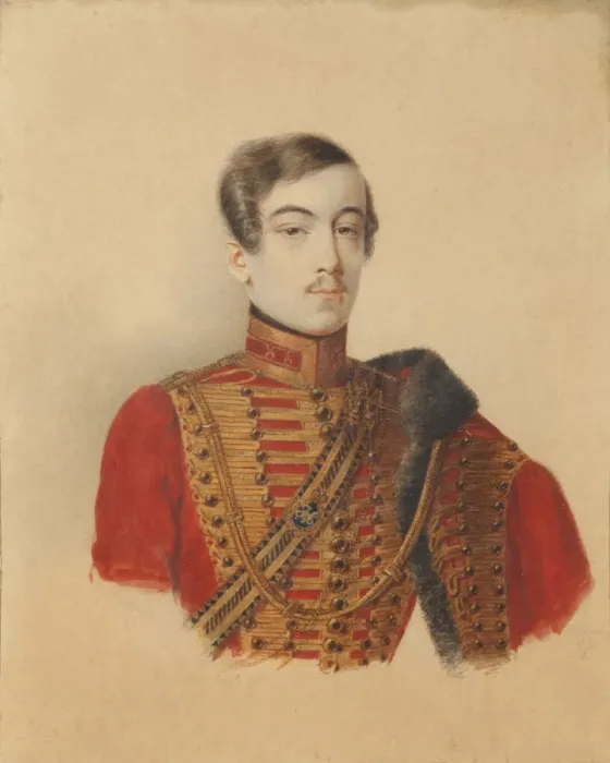 Framed Print : Vasily Pavlovich Nikitin, 1838 Framed Print : Vasily Pavlovich Nikitin, 1838