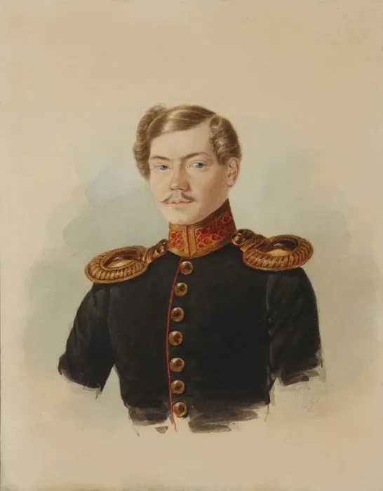 Framed Print : Vasily Vasilievich Engelhardt (1814-1868), 1838 Framed Print : Vasily Vasilievich Engelhardt (1814-1868), 1838