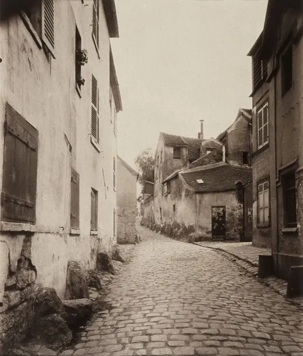 Framed Print : Vauvet Vieille Rue, France, c1901. Creator: Eugene Atget Framed Print : Vauvet Vieille Rue, France, c1901. Creator: Eugene Atget