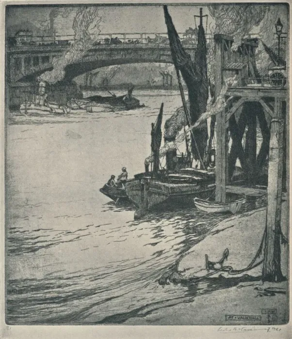 Framed Print : At Vauxhall, 1925. Artist: Sir Leslie Matthew Ward Framed Print : At Vauxhall, 1925. Artist: Sir Leslie Matthew Ward