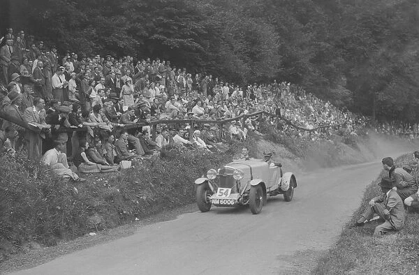 Vauxhall 30  /  98 competing in the MAC Shelsley Walsh Hill Climb, Worcestershire, 1932