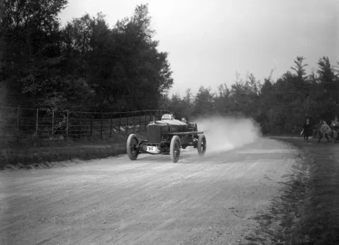 Framed Print : Vauxhall 30 / 98, Inter-Varsity Hillclimb, Tring, Hertfordshire, 5 March 1921. Artist: Bill Brunell Framed Print : Vauxhall 30 / 98, Inter-Varsity Hillclimb, Tring, Hertfordshire, 5 March 1921. Artist: Bill Brunell