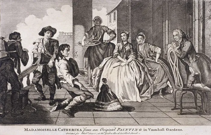 Framed Print : Vauxhall Gardens, Lambeth, c1745 Framed Print : Vauxhall Gardens, Lambeth, c1745