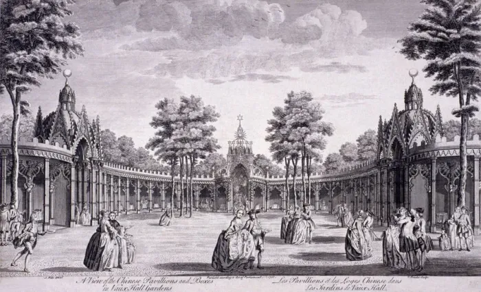 Framed Print : Vauxhall Gardens, Lambeth, London, 1751. Artist: Thomas Bowles Framed Print : Vauxhall Gardens, Lambeth, London, 1751. Artist: Thomas Bowles