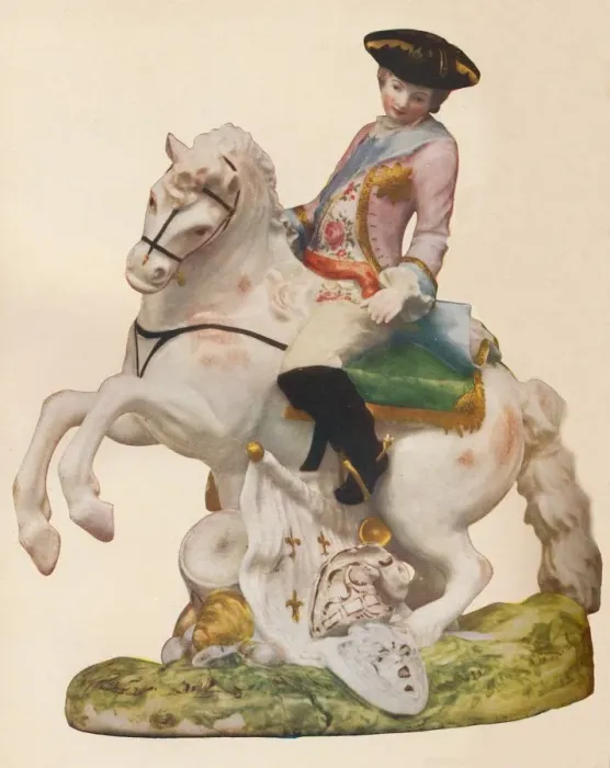 Framed Print : Vauxhall Porcelain figure, probably representing Ferdinand, Duke of Brunswick, c1755-60 Framed Print : Vauxhall Porcelain figure, probably representing Ferdinand, Duke of Brunswick, c1755-60