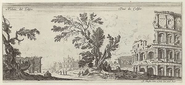 Veduta dei Coliseo, 1640-1660. Creator: Israel Silvestre
