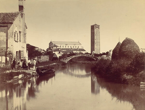 Veduta del Rio di Torcello, 1870s. Creator: Unknown
