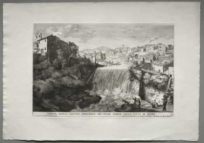 Framed Print : Veduta della Cascata Principale del Fiume Aniene nelle citta di Tivoli Framed Print : Veduta della Cascata Principale del Fiume Aniene nelle citta di Tivoli