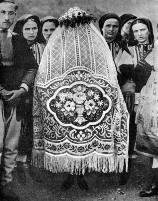 Framed Print : Veiled bride, South Serbia, 1936 Framed Print : Veiled bride, South Serbia, 1936