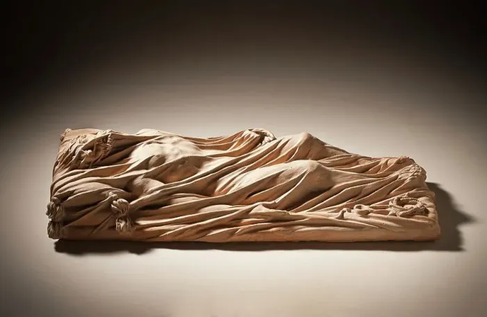 Framed Print : Veiled Christ, c.1752. Creator: Circle of Giuseppe Sanmartino Framed Print : Veiled Christ, c.1752. Creator: Circle of Giuseppe Sanmartino