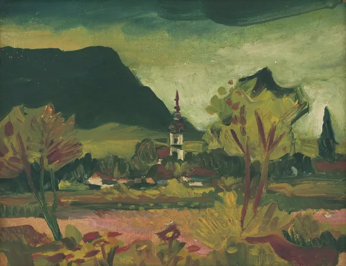 Framed Print : Velicna, around 1930. Creator: Arnold Peter Weisz-Kubincan Framed Print : Velicna, around 1930. Creator: Arnold Peter Weisz-Kubincan