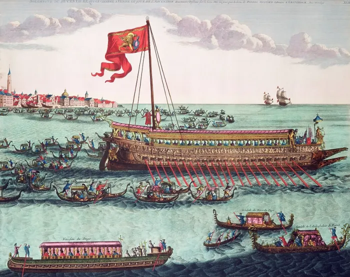 Framed Print : The Venetian Doge's State Galley, 1693. Creator: Pieter Mortier. The Venetian Doge's State Galley, 1693. Creator: Pieter Mortier Framed Print : The Venetian Doge's State Galley, 1693. Creator: Pieter Mortier. The Venetian Doge's State Galley, 1693. Creator: Pieter Mortier