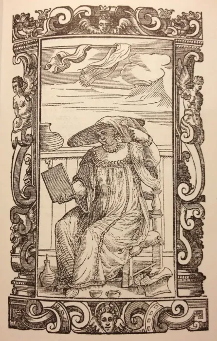 Framed Print : Venetian woman. From: De gli habiti antichi et moderni. Artist: Vecellio, Cesare (1521-1601) Framed Print : Venetian woman. From: De gli habiti antichi et moderni. Artist: Vecellio, Cesare (1521-1601)