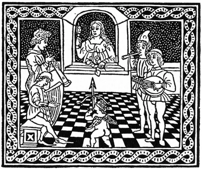Framed Print : Venetian woodcut, c1500 (1964) Framed Print : Venetian woodcut, c1500 (1964)