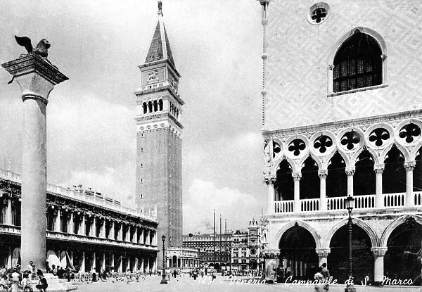 Venezia, Campanile di S. Marco, 20th Century