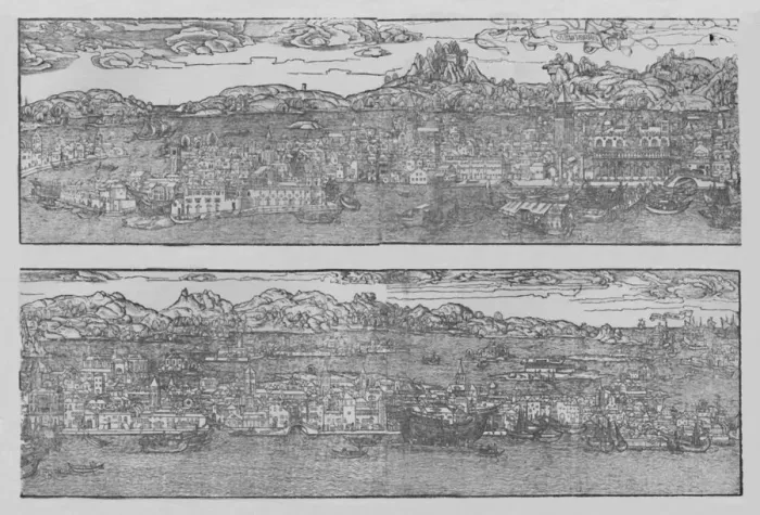 Framed Print : Venice in 1502, (1925). Creator: Unknown Framed Print : Venice in 1502, (1925). Creator: Unknown