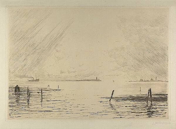 Venice, 1841. Creator: Carel Nicolaas Storm