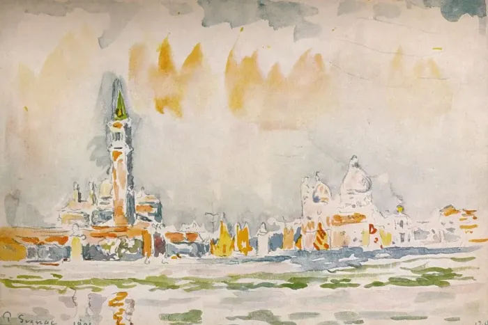 Framed Print : Venice, 1906. Artist: Paul Signac Framed Print : Venice, 1906. Artist: Paul Signac