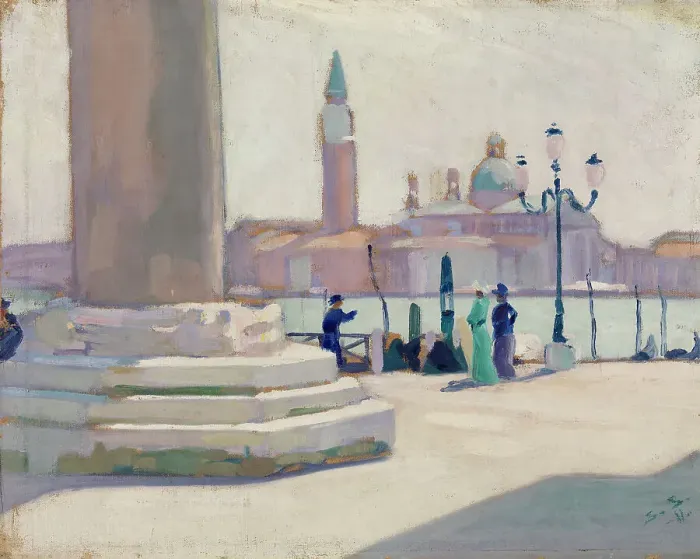 Framed Print : Venice, 1911. Creator: Santeri Salokivi Framed Print : Venice, 1911. Creator: Santeri Salokivi