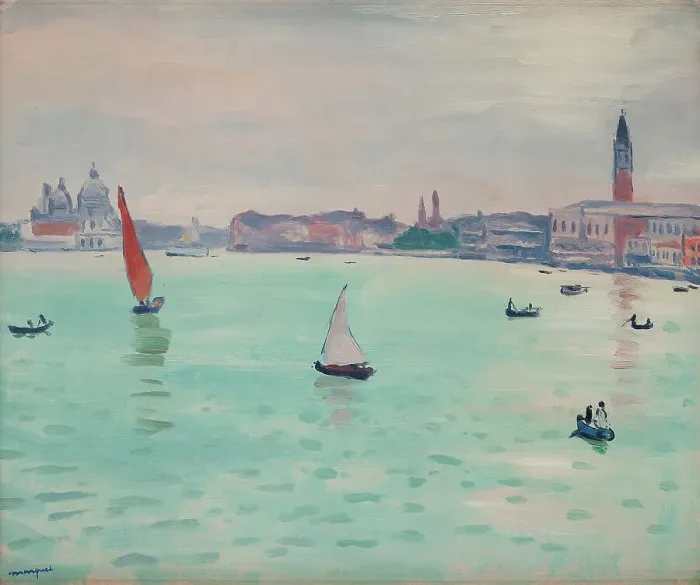 Framed Print : Venice, 1936. Creator: Marquet, Pierre-Albert (1875-1947) Framed Print : Venice, 1936. Creator: Marquet, Pierre-Albert (1875-1947)