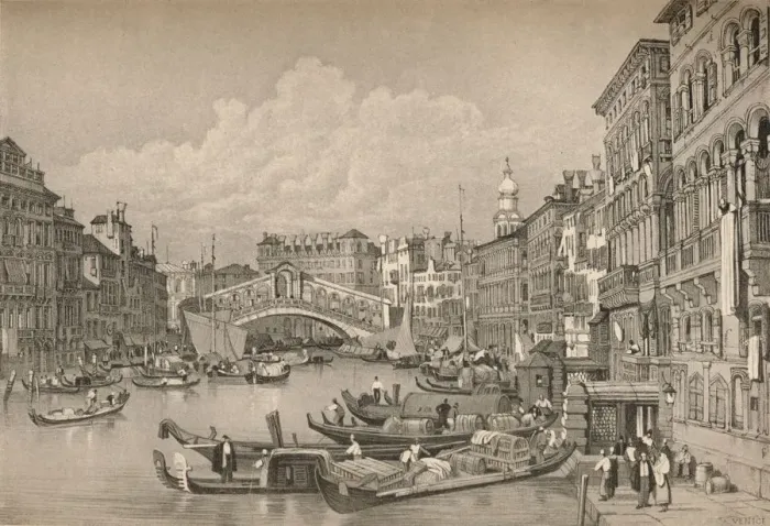 Framed Print : Venice, c1830 (1915). Artist: Samuel Prout Framed Print : Venice, c1830 (1915). Artist: Samuel Prout