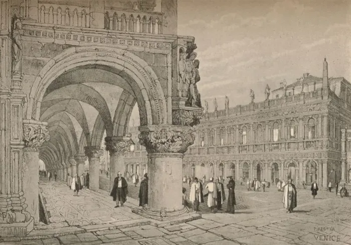 Framed Print : Venice, c1830 (1915). Artist: Samuel Prout Framed Print : Venice, c1830 (1915). Artist: Samuel Prout