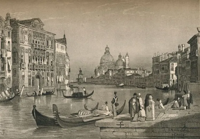 Framed Print : Venice, c1830 (1915). Artist: Samuel Prout Framed Print : Venice, c1830 (1915). Artist: Samuel Prout