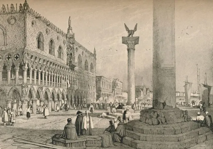 Framed Print : Venice, c1830 (1915). Artist: Samuel Prout Framed Print : Venice, c1830 (1915). Artist: Samuel Prout