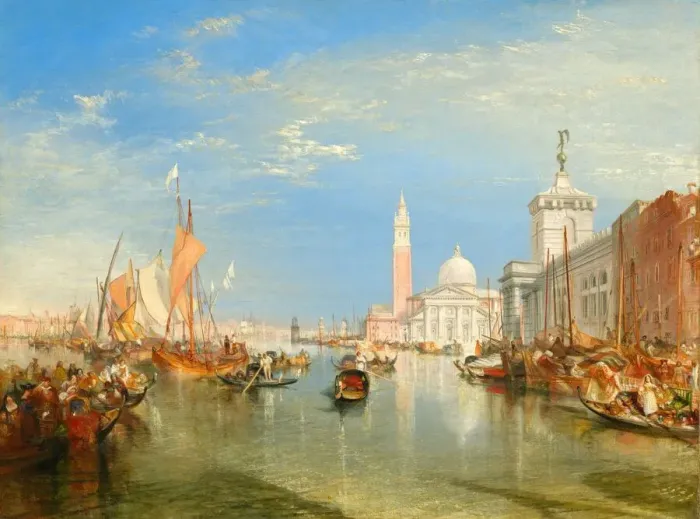 Framed Print : Venice: The Dogana and San Giorgio Maggiore, 1834. Creator: JMW Turner Framed Print : Venice: The Dogana and San Giorgio Maggiore, 1834. Creator: JMW Turner