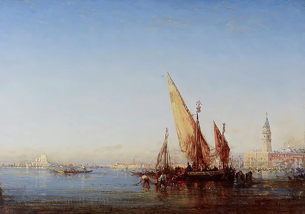 Venice, Midday, 1868. Creator: Felix Francois Georges Philibert Ziem