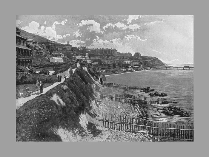 Framed Print : Ventnor I. O. W. c1900. Artist: John Thomson Framed Print : Ventnor I. O. W. c1900. Artist: John Thomson