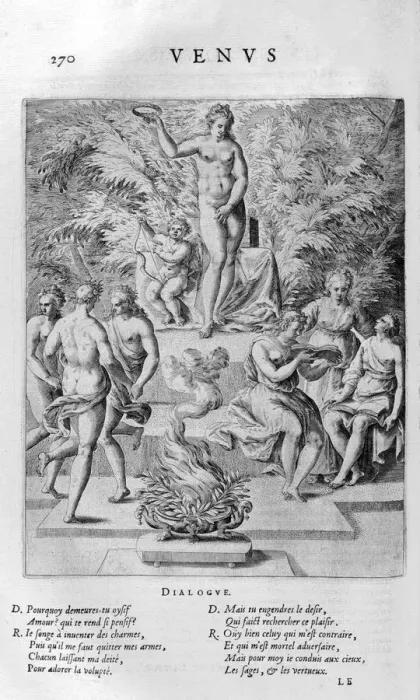 Framed Print : Venus, 1615. Artist: Leonard Gaultier Framed Print : Venus, 1615. Artist: Leonard Gaultier