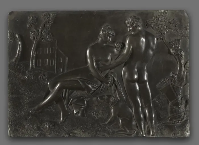 Framed Print : Venus and Adonis, mid-1700s. Creator: Georg Raphael Donner (Austrian, 1693-1741), follower of Framed Print : Venus and Adonis, mid-1700s. Creator: Georg Raphael Donner (Austrian, 1693-1741), follower of