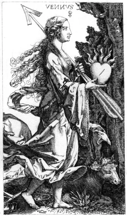 Framed Print : Venus, c1520s (1849). Artist: Jacob Binck Framed Print : Venus, c1520s (1849). Artist: Jacob Binck
