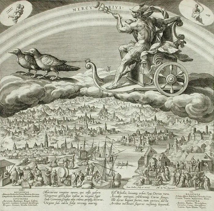 Framed Print : Venus, c1585. Creator: Johann Sadeler I Framed Print : Venus, c1585. Creator: Johann Sadeler I