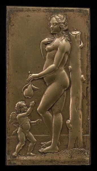 Venus and Cupid, mid 16th century. Creator: Unknown