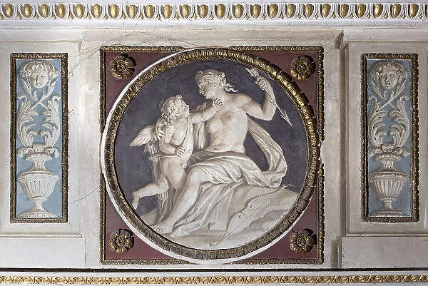 Venus disarms Cupid, 16th century. Creator: Romano, Giulio (1499-1546)