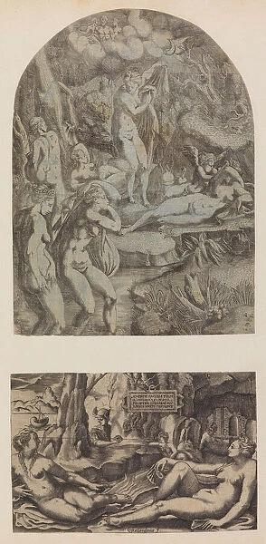 Venus and Nymphs Bathing, 1543. Creator: Antonio Fantuzzi