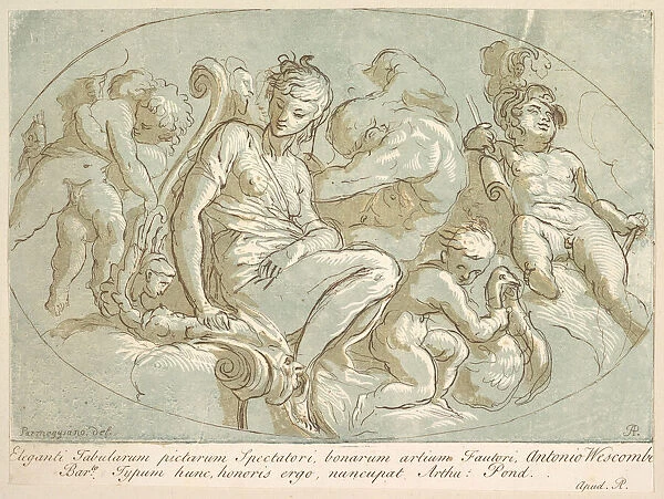 Venus Surrounded by Putti, ca. 1735. Creator: Arthur Pond