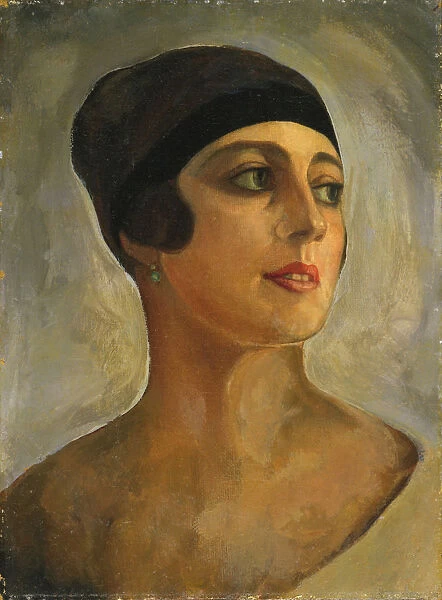 Vera de Bosset Stravinsky (1888-1982), c. 1920. Artist: Sudeykin, Sergei Yurievich