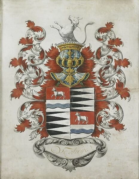 Verheye coat of arms, 1750-1799. Creator: Anon