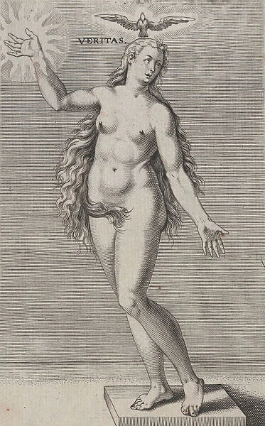 Veritas, from Prosopographia, ca. 1585-90. ca. 1585-90. Creator: Philip Galle