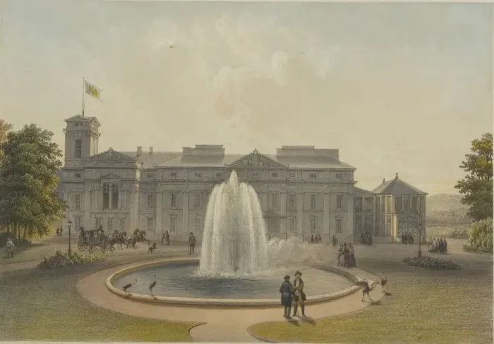 Framed Print : Verkiai Palace, 1847-1852 Framed Print : Verkiai Palace, 1847-1852