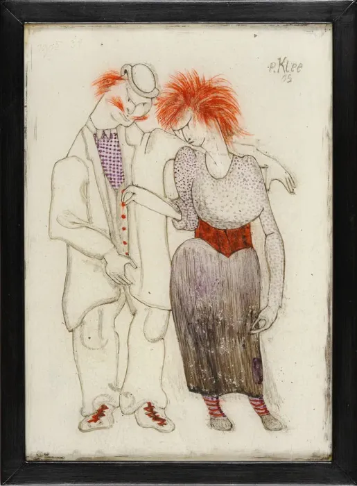 Framed Print : Verkommenes Paar (Couple mauvais genre), 1905 Framed Print : Verkommenes Paar (Couple mauvais genre), 1905