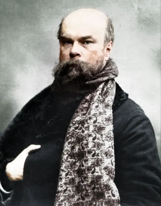 Framed Print : Verlaine, c1893. Artist: Albert Harlinque Framed Print : Verlaine, c1893. Artist: Albert Harlinque