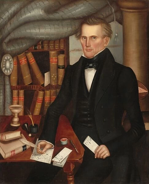 Vermont Lawyer, 1841. Creator: Horace Bundy