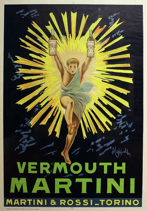 Framed Print : Vermouth Martini, 1920. Creator: Cappiello, Leonetto (1875-1942) Framed Print : Vermouth Martini, 1920. Creator: Cappiello, Leonetto (1875-1942)